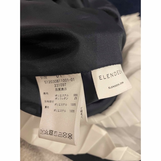 ELENDEEK(エレンディーク)のエレンディーク　異素材スカート レディースのスカート(ひざ丈スカート)の商品写真