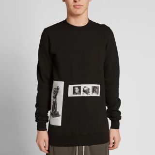 リックオウエンス(Rick Owens)のRick Owens DRKSHDW  ヒューマン スクエアパッチ スエットS(スウェット)