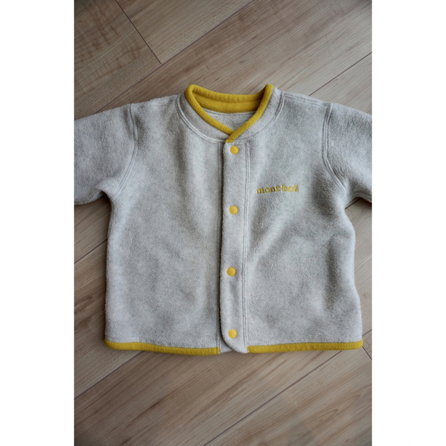 mont bell(モンベル)のmont-bell ベビーフリース 90cm キッズ/ベビー/マタニティのキッズ服男の子用(90cm~)(ジャケット/上着)の商品写真