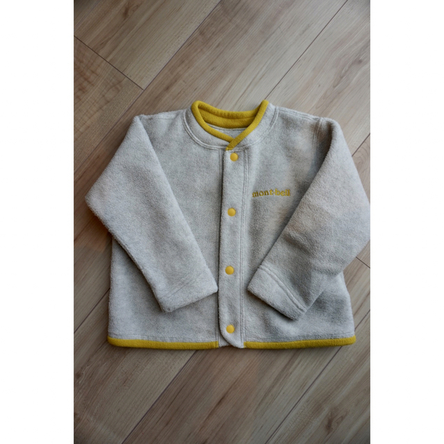 mont bell(モンベル)のmont-bell ベビーフリース 90cm キッズ/ベビー/マタニティのキッズ服男の子用(90cm~)(ジャケット/上着)の商品写真