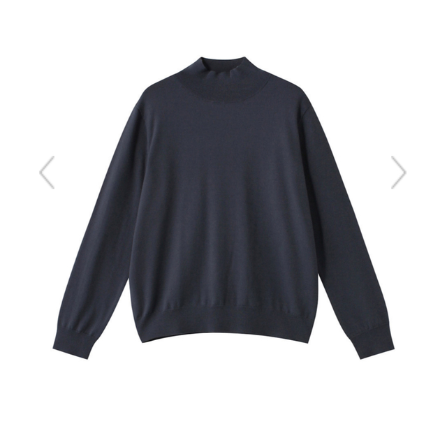 RIM.ARK(リムアーク)のRIM.ARK リムアーク　Washable wool knit グレー レディースのトップス(ニット/セーター)の商品写真