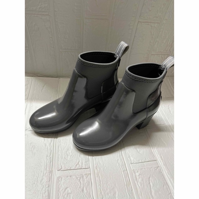 HUNTER - Hunter レインブーツ(グレー)22センチ 再値下げ!!の通販