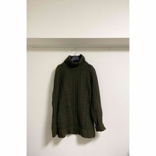 エイチアンドエム(H&M)の【 Green Khaki S 】H&M ハイネックセーター(ニット/セーター)