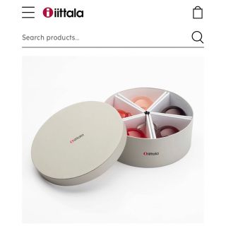 イッタラ(iittala)の iittala  Glass ball/ガラスボウル 80mm(インテリア雑貨)