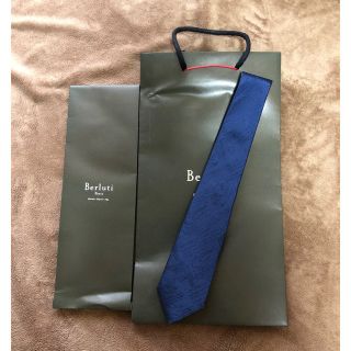 ベルルッティ(Berluti)のベルルッティ ネイビー 正規品(ネクタイ)