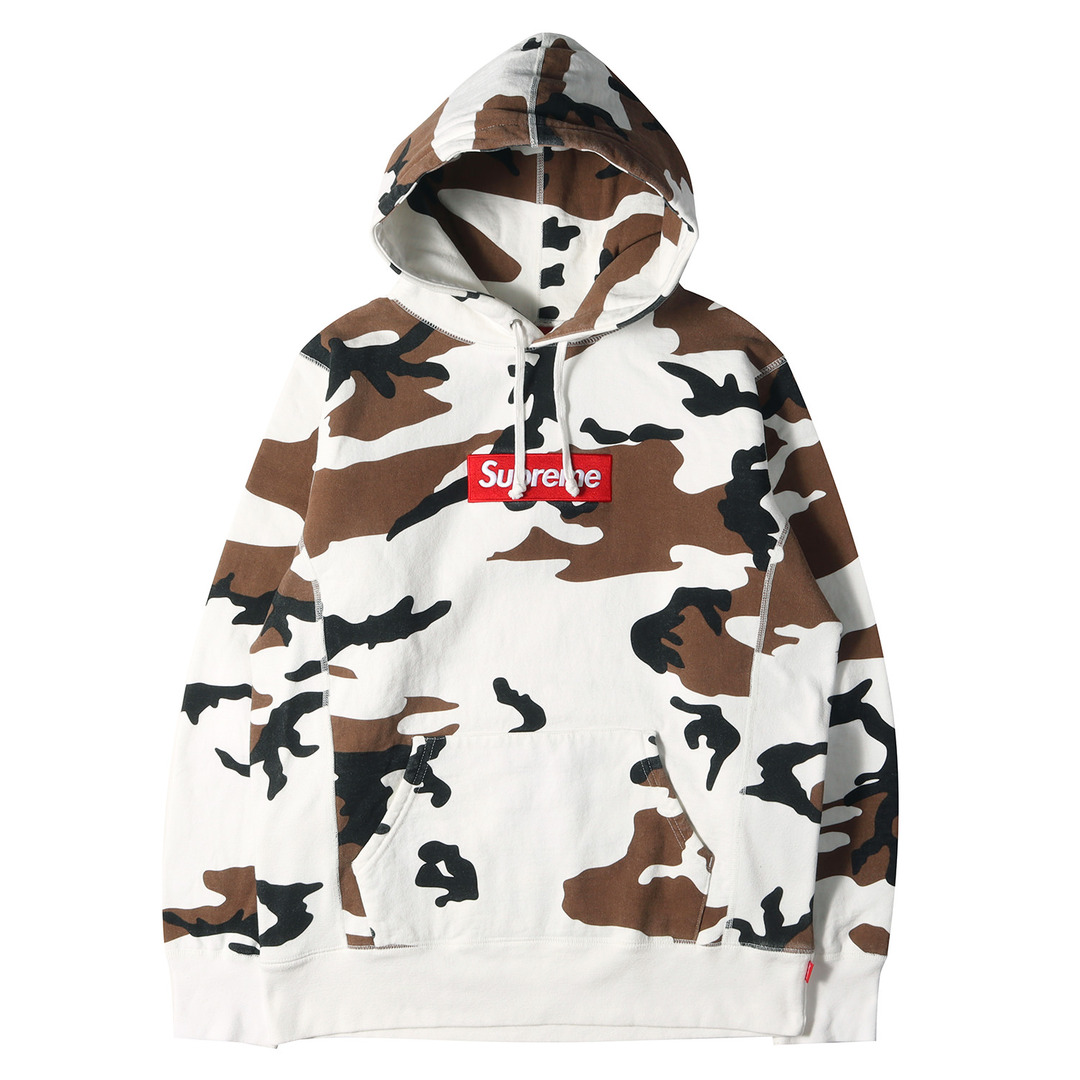 Supreme シュプリーム パーカー ブラウンカモ BOXロゴ スウェットパーカー Box Logo Hooded Sweatshirt 16AW 迷彩 M トップス フーディー スウェットシャツ 【メンズ】