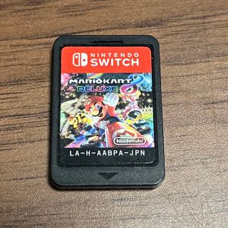 ニンテンドースイッチ(Nintendo Switch)のマリオカートデラックス8 カセットのみ(携帯用ゲームソフト)