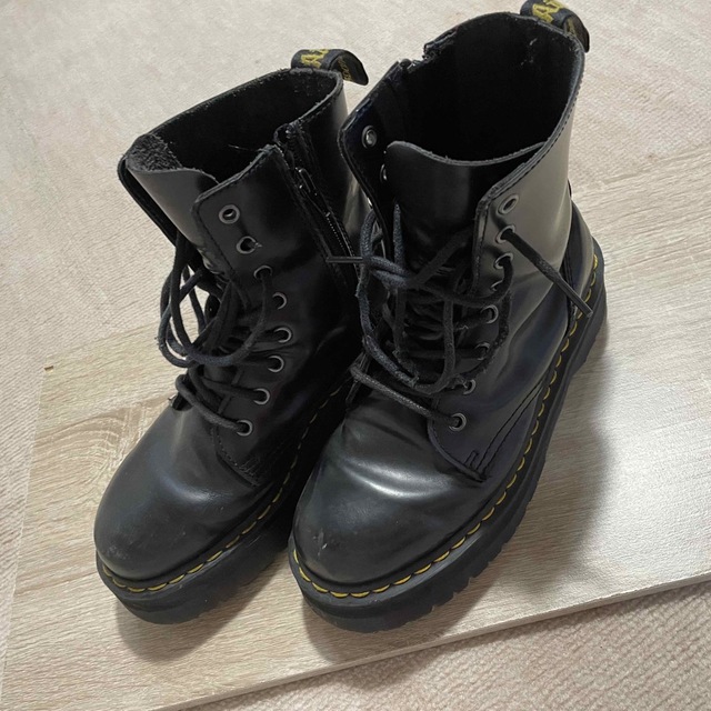 Dr.Martens ドクターマーチン 8ホール 厚底 ブラック UK6 4