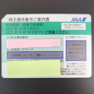 エーエヌエー(ゼンニッポンクウユ)(ANA(全日本空輸))のANA（全日空） 株主優待券(その他)