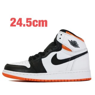 ジョーダン(Jordan Brand（NIKE）)のAIRJORDAN 1 RETRO HIGH OG GS ORANGE 24.5(スニーカー)