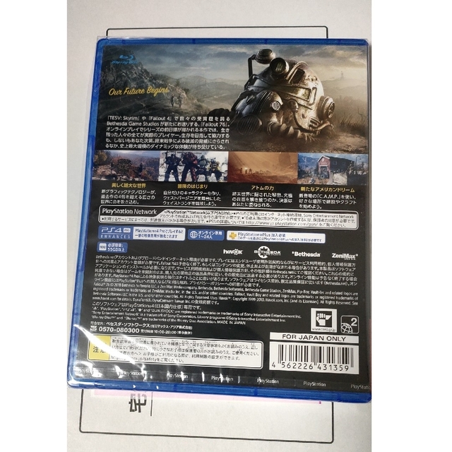 PlayStation4(プレイステーション4)のPS4ソフト Fallout76 未開封品です！④ エンタメ/ホビーのゲームソフト/ゲーム機本体(家庭用ゲームソフト)の商品写真