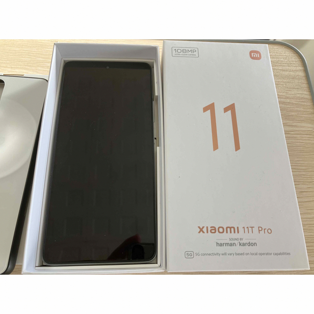 Xiaomi 11T Pro 8GB/128GB ムーンライトホワイトの通販 by フタ's shop