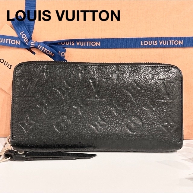 LOUIS VUITTON - LOUIS VUITTON ポルトフォイユ クレマンス モノグラム ノワール