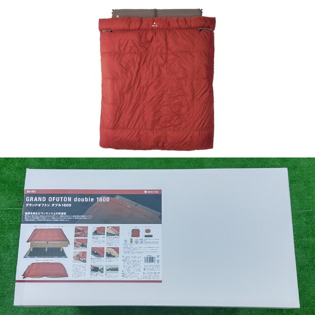 フラワーB ブルーグレイ 【未使用品】snowpeak グランド オフトン