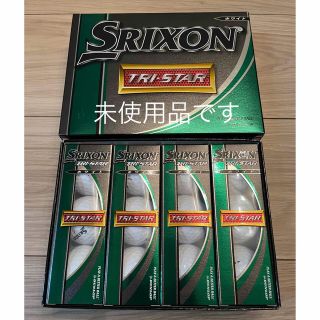 スリクソン(Srixon)のSRIXON スリクソン　TRI-STARホワイト 1ダース12個(ゴルフ)