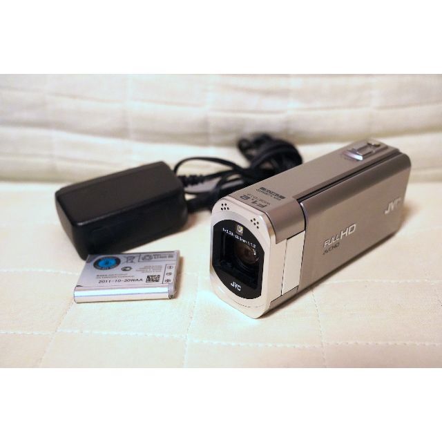 JVC ハイビジョンメモリビデオカメラ Everio GZ-V570-S - ビデオカメラ