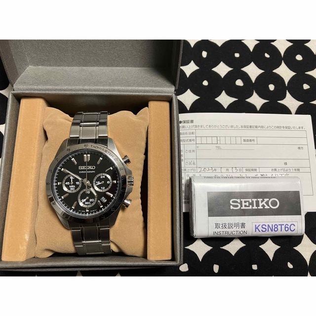 【待望★】 SEIKO SPIRIT SBTR013(未使用) クロノグラフ メンズ 腕時計 腕時計(アナログ)