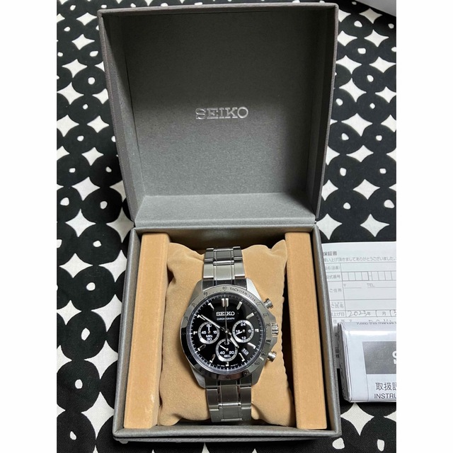 SEIKO SPIRIT 腕時計 メンズ クロノグラフ SBTR013(未使用)