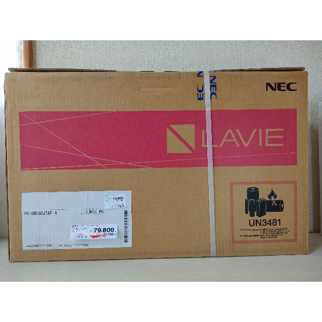 NEC(エヌイーシー)のkaz様★展示品 NEC LAVIE Smart PC-SN18CJTAF-4 スマホ/家電/カメラのPC/タブレット(ノートPC)の商品写真