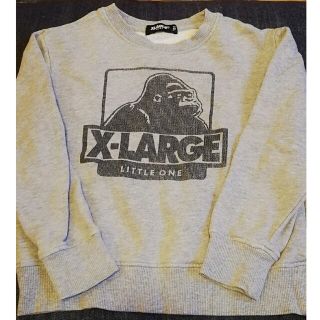 XLARGE　キッズ　スウェット　トレーナー(Tシャツ/カットソー)