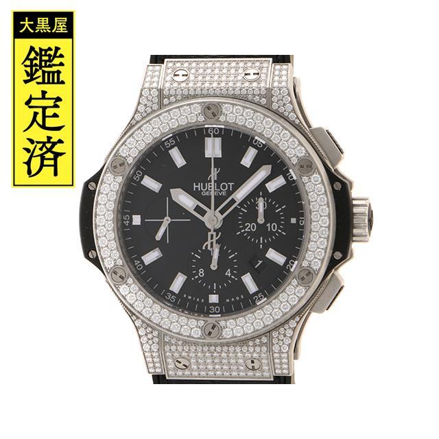 卸売 ブラック ダイヤベゼル ビッグバン ウブロ - HUBLOT メンズ 【200