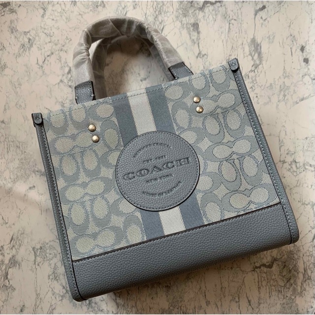 新品 coach ショルダーバッグ ハンドバッグ ブルー 未使用 www
