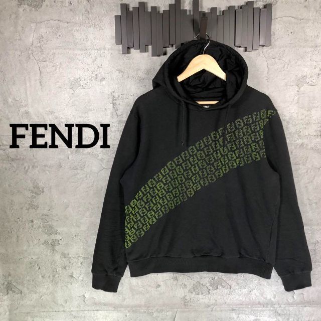 FENDI - 『FENDI』フェンディ (L) ズッカ柄プルオーバーパーカーの通販