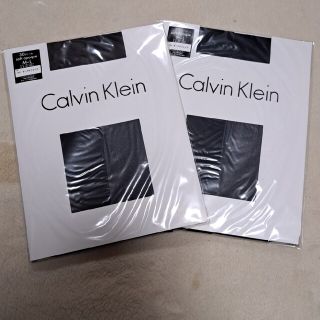 カルバンクライン(Calvin Klein)の30デニール　ダークサファイア2足セット(タイツ/ストッキング)