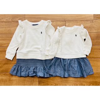 ポロラルフローレン(POLO RALPH LAUREN)のラルフローレン　ベビー服キッズ服子ども服　ワンピース(ワンピース)