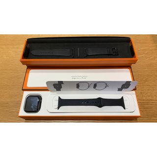 アップルウォッチ(Apple Watch)のみんすく様専用 Apple Watch Hermes5 44mm 黒ステンレス (腕時計(デジタル))