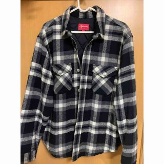 シュプリーム(Supreme)の専用Supreme Arc Logo Quilted Flannel Shirt(シャツ)