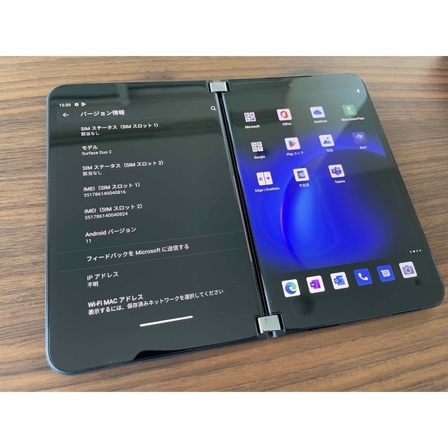 Surface Duo スマートフォン 8GB 128GB SIMフリー