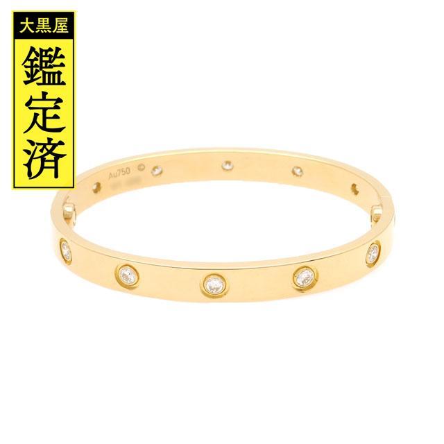 2022年春の Cartier カルティエ ラブブレスレット バングル YG 16号