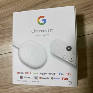 クローム(CHROME)のGoogle Chromecast with TV snow/ホワイト(その他)