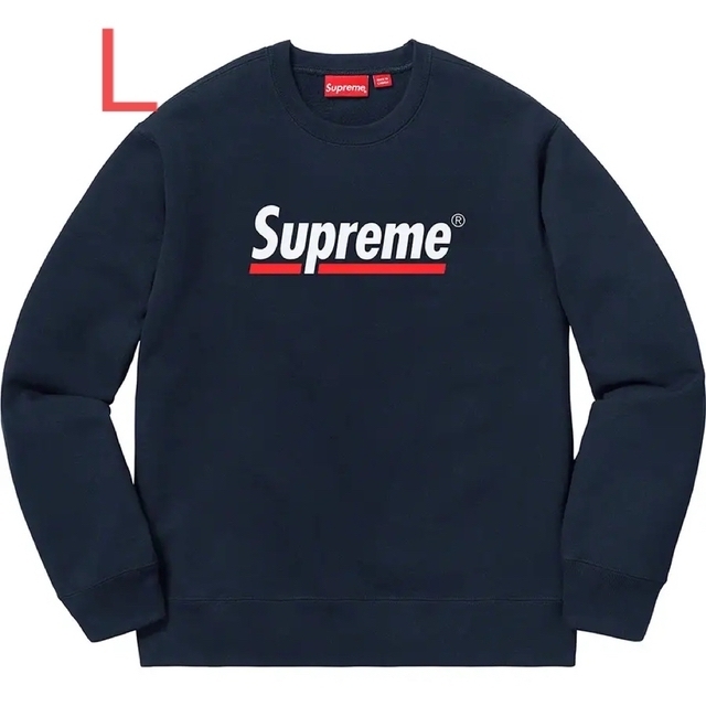 Supreme(シュプリーム)のsupreme Underline Crewneck メンズのトップス(スウェット)の商品写真