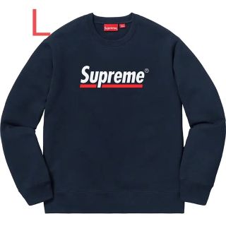 シュプリーム(Supreme)のsupreme Underline Crewneck(スウェット)