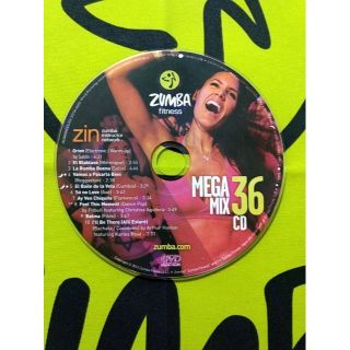 ズンバ(Zumba)のZUMBA　ズンバ　MEGAMIX36　CD　インストラクター専用(ポップス/ロック(洋楽))