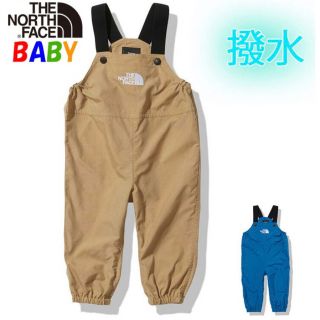 ザノースフェイス(THE NORTH FACE)のノース ベビーフィールドビブ ケルプタン NBB32237 80サイズ(ロンパース)