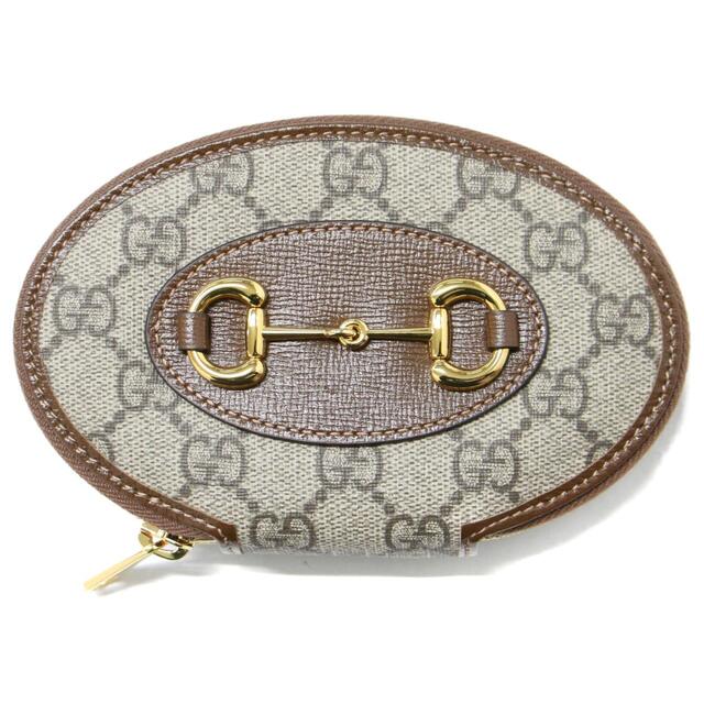 GUCCI グッチ 財布 小銭入れ コインケース ブラウン ゴールド 茶