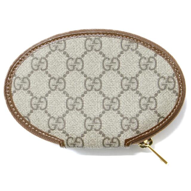 GUCCI グッチ 財布 小銭入れ コインケース ブラウン ゴールド 茶