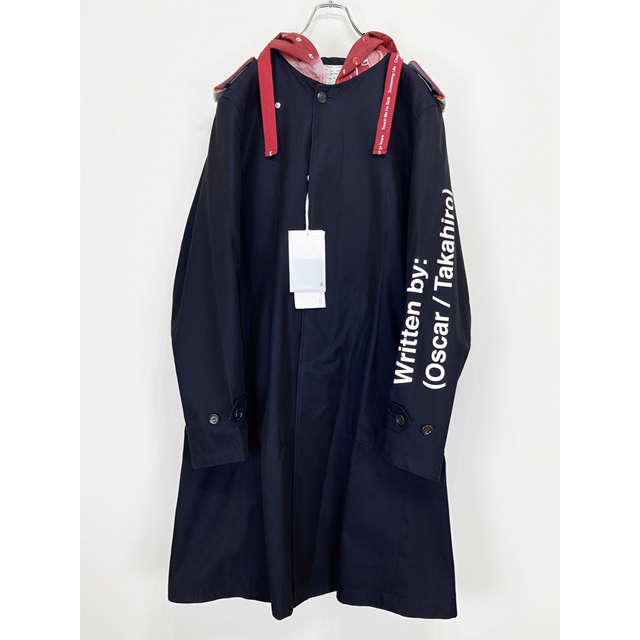 Soloist 19SS wrapped collar rain coat 48