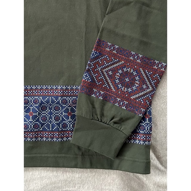 sacai - 4新品 sacai サカイ メンズ 刺繍 再構築 ロング Tシャツ sacai - 4新品 sacai サカイ メンズ 刺繍 再構築 ロング Tシャツ
