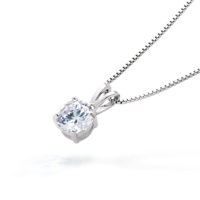 ギフト フロム ニューヨーク ネックレス レディース 1.25ct プラチナ K