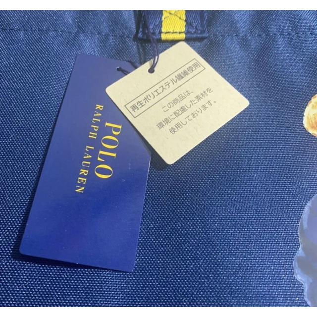 POLO RALPH LAUREN(ポロラルフローレン)の【伊勢丹で購入】未使用 ポロ ラルフローレントートバッグエコバッグ ポーチ付ベア レディースのバッグ(エコバッグ)の商品写真