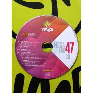 ズンバ(Zumba)のZUMBA　ズンバ　MEGAMIX47　メガミックス47　CD(ポップス/ロック(洋楽))