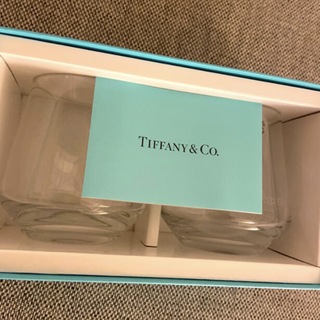 ティファニー(Tiffany & Co.)のadg様　専用　ティファニーペアグラス新品(グラス/カップ)
