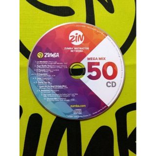 ズンバ(Zumba)のZUMBA　ズンバ　MEGAMIX50　CD　インストラクター専用(ワールドミュージック)