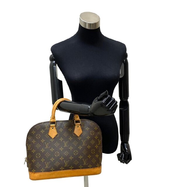 極 美品 LOUIS VUITTON ルイヴィトン アルマ PM モノグラム レザー