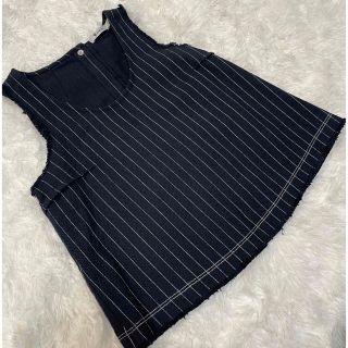 ティーバイアレキサンダーワン(T by Alexander Wang)のT by Alexander Wang デニムノースリーブトップス(カットソー(半袖/袖なし))