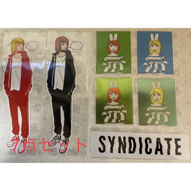 backside worksステッカー7点セットneofuk syndicateの通販 by はれは ...